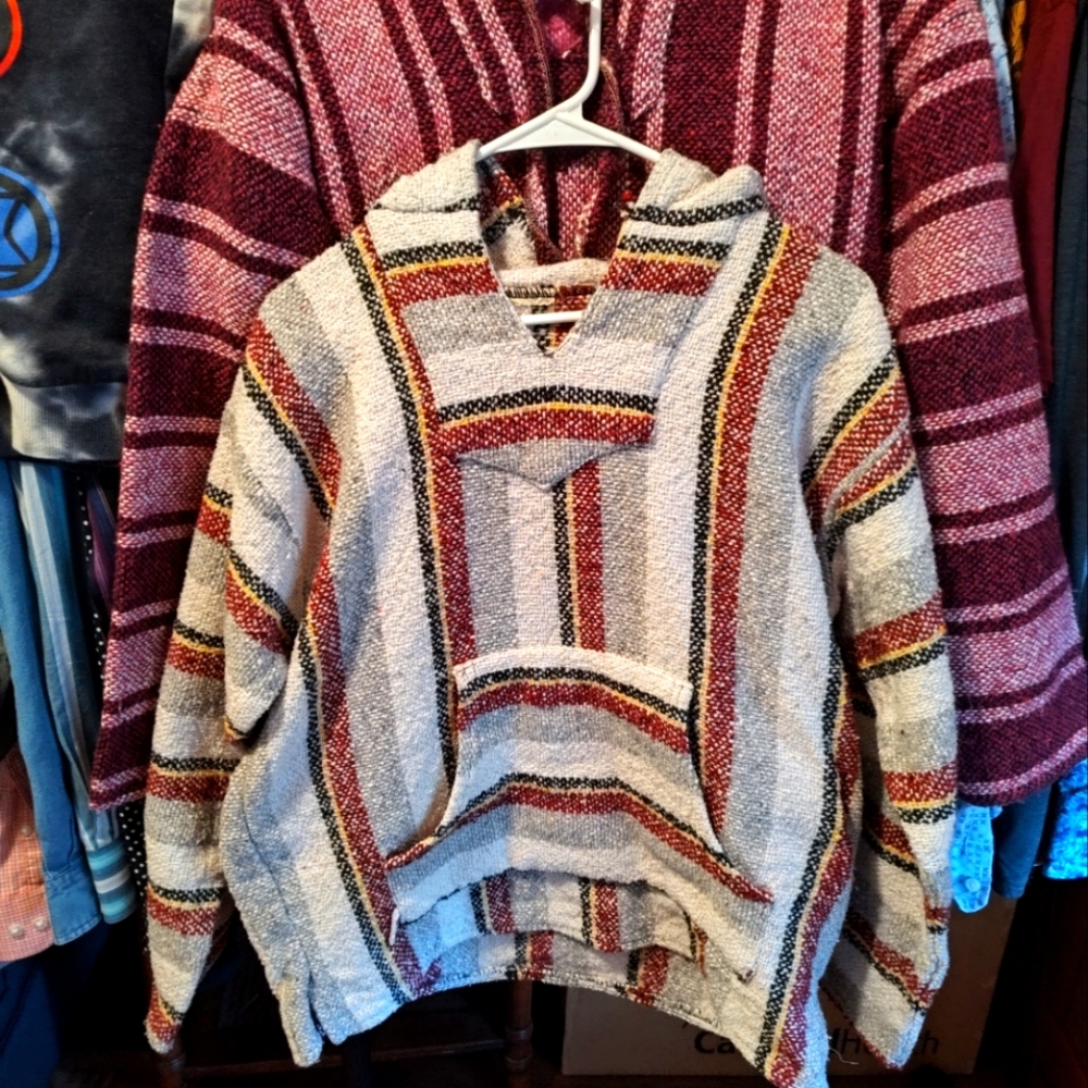 Vintage drug rug aka Baja Pancho